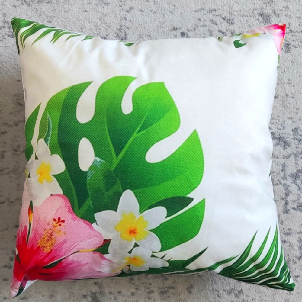 Instagram forest design pillow cover